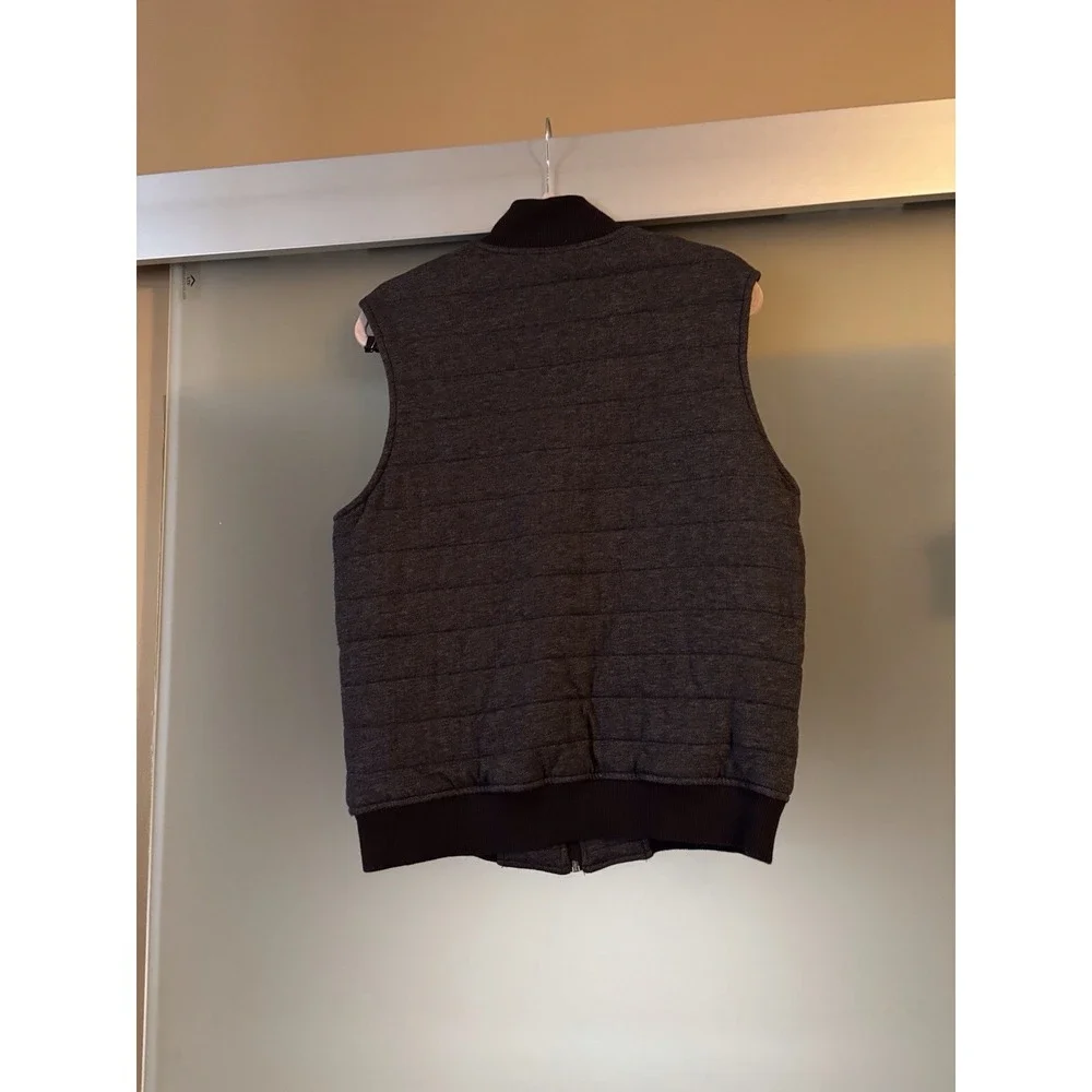 Michael Kors Vest Women's Size‎ M Black Ribbed Band At Waist
